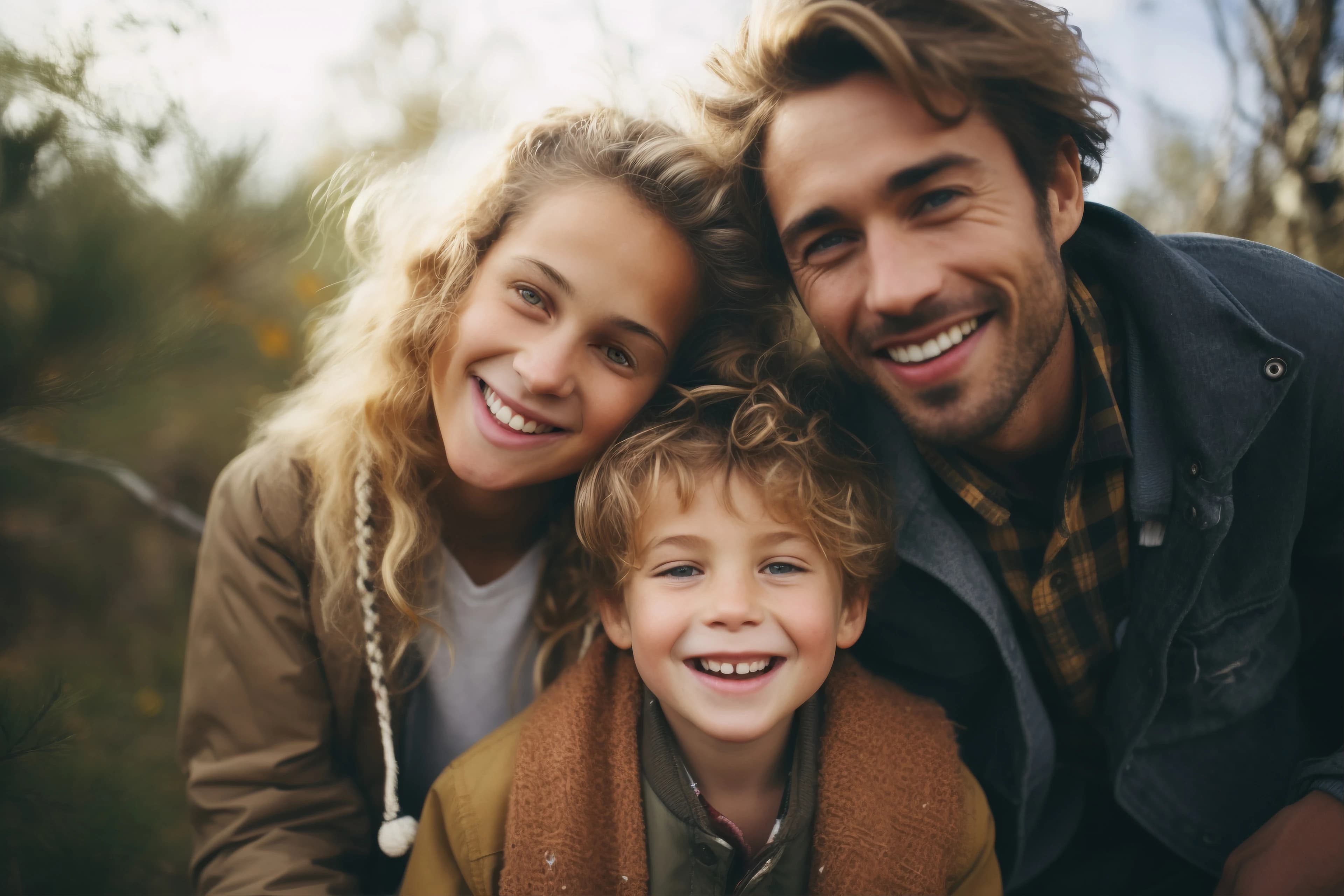 Family enjoying time together